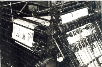 Cossar machine at Govan Press